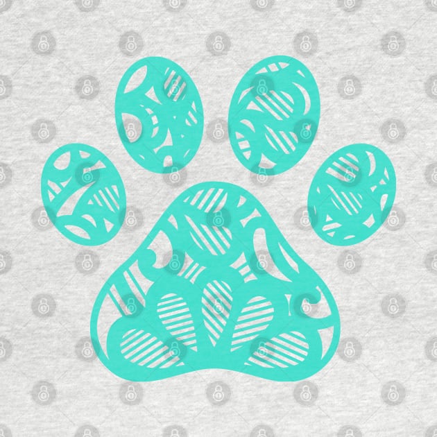 Dog Paw by Rise And Design